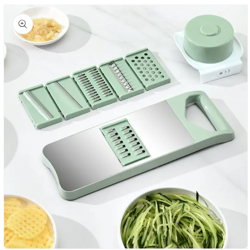 5 In 1 Stainless Steel Vegetable Slicer.